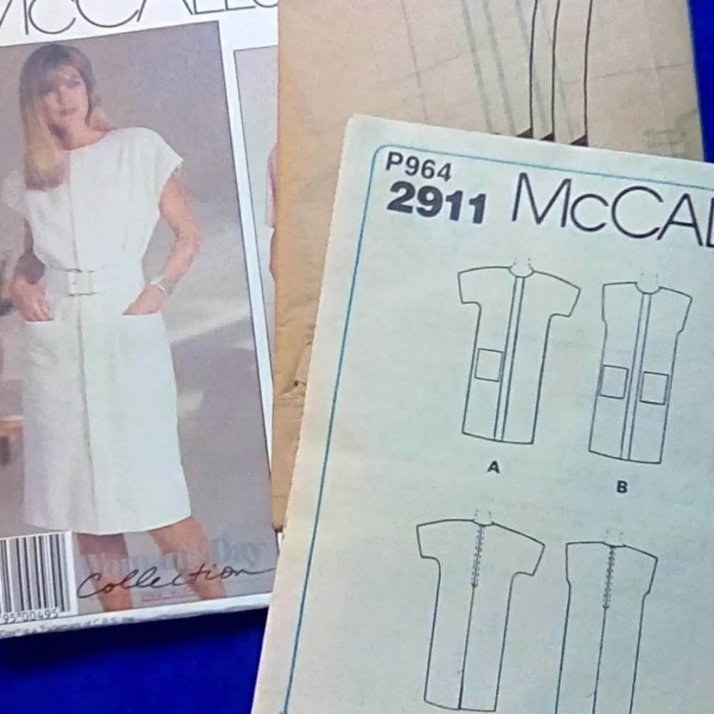 Vintage McCall's EASY Dress Size 8-10-12